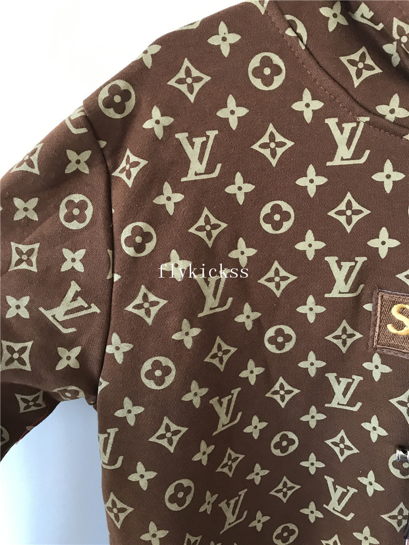 LVS Supreme Brown Hoodie